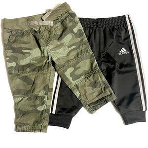 Bundle Adidas and Carter’s pants (6m)